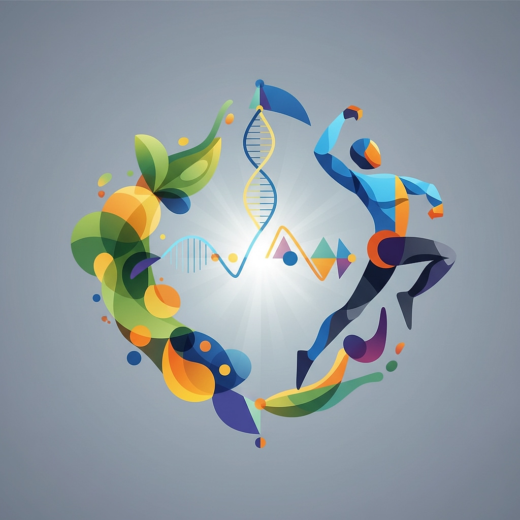 Иллюстрация спортивного питания